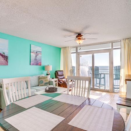 Oceanfront Condo With Huge Balcony Walk To Skywheel Myrtle Beach Zewnętrze zdjęcie