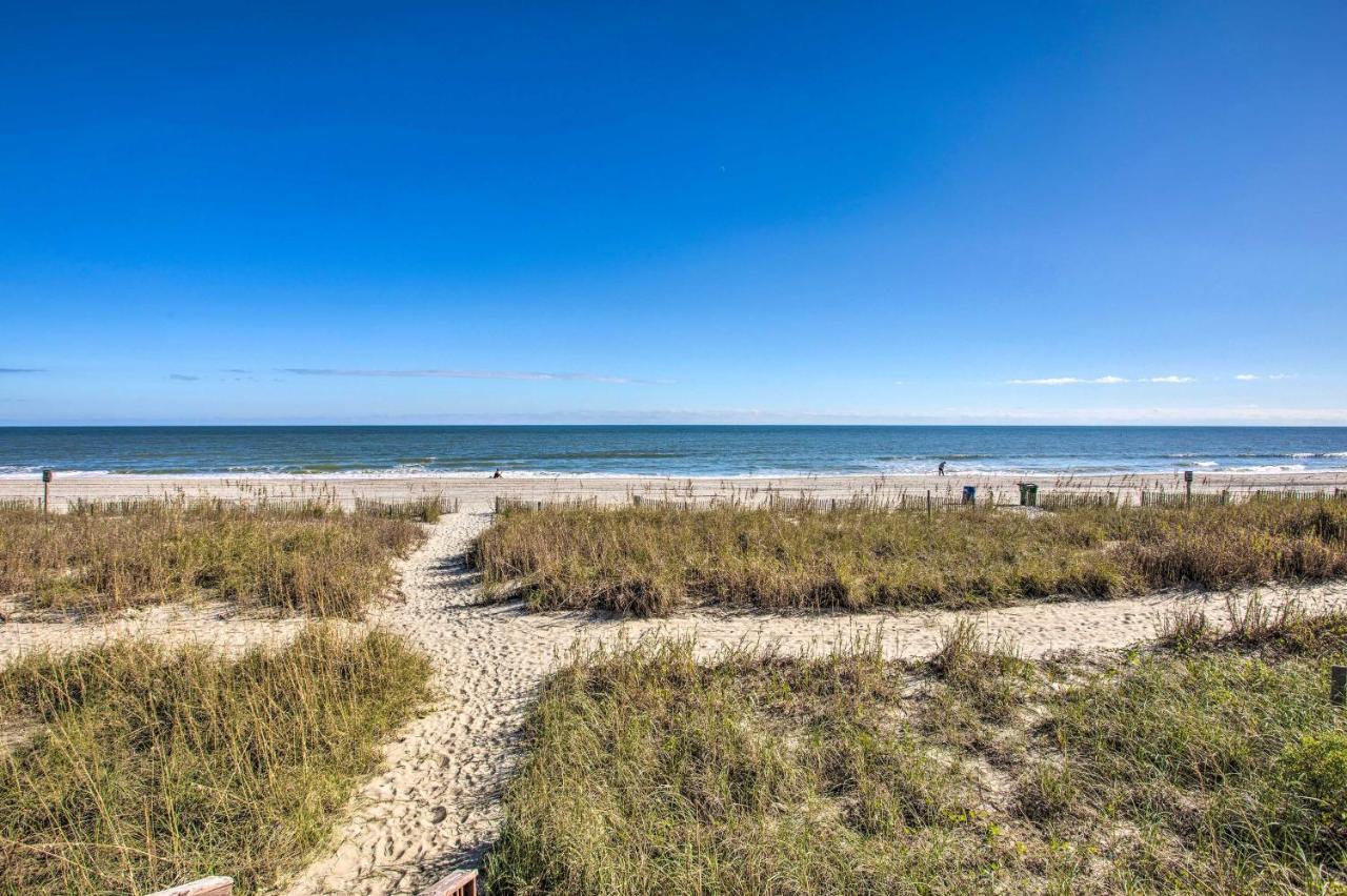 Oceanfront Condo With Huge Balcony Walk To Skywheel Myrtle Beach Zewnętrze zdjęcie