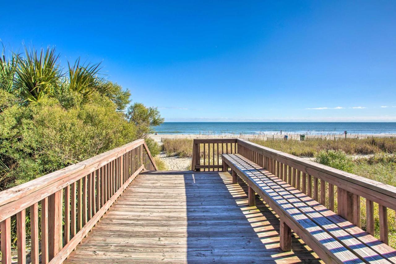 Oceanfront Condo With Huge Balcony Walk To Skywheel Myrtle Beach Zewnętrze zdjęcie