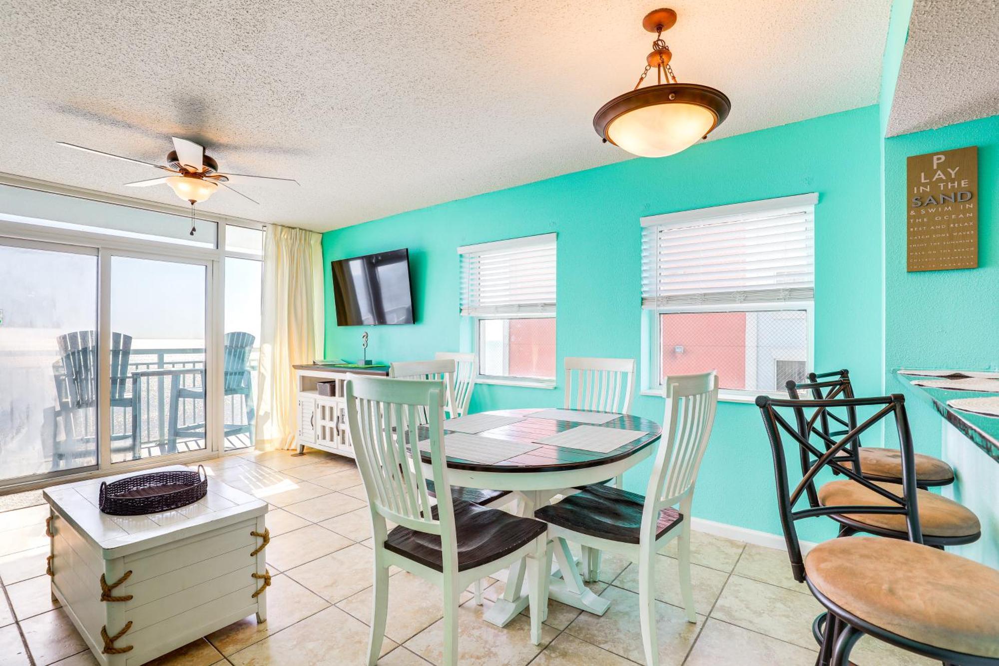 Oceanfront Condo With Huge Balcony Walk To Skywheel Myrtle Beach Zewnętrze zdjęcie