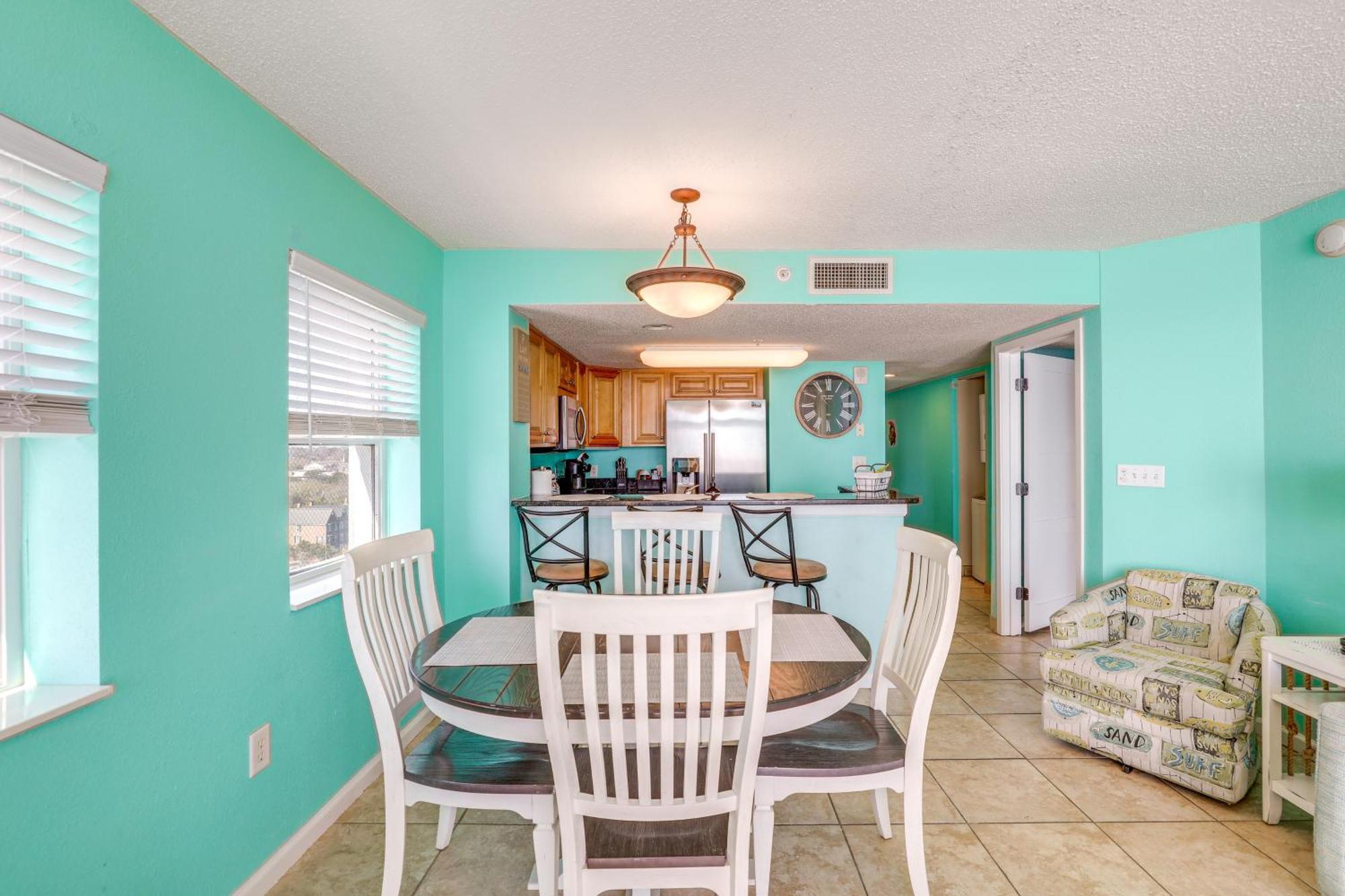 Oceanfront Condo With Huge Balcony Walk To Skywheel Myrtle Beach Zewnętrze zdjęcie